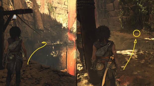 Resonance: A Plague Tale Legacy - Localización del artefacto Gran mosaico en el capítulo 4