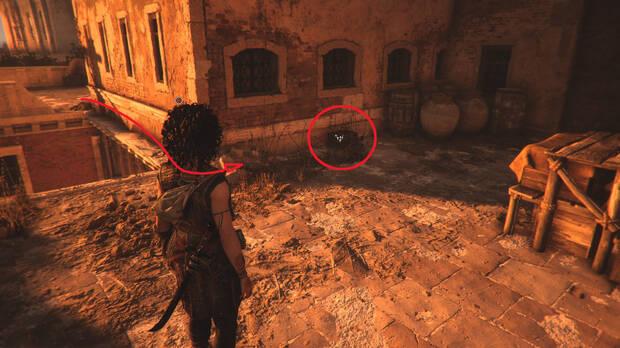 Resonance: A Plague Tale Legacy - Localización del amuleto Pulsera #01 en el capítulo 2