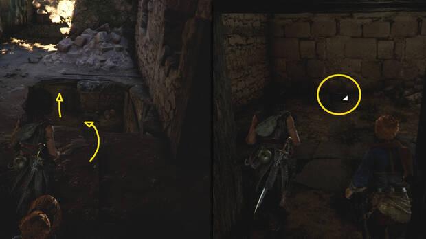 Resonance: A Plague Tale Legacy - Localización del amuleto Brazalete #01 en el capítulo 3