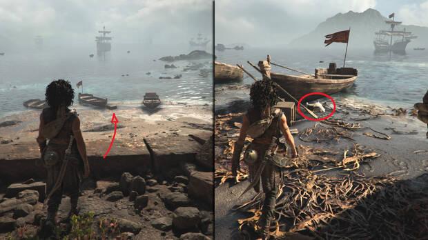 Resonance: A Plague Tale Legacy - Localización del amuleto Abalorio #04 en el capítulo 7
