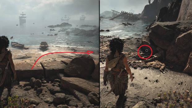 Resonance: A Plague Tale Legacy - Localización del artefacto Carta de tarot en el capítulo 7