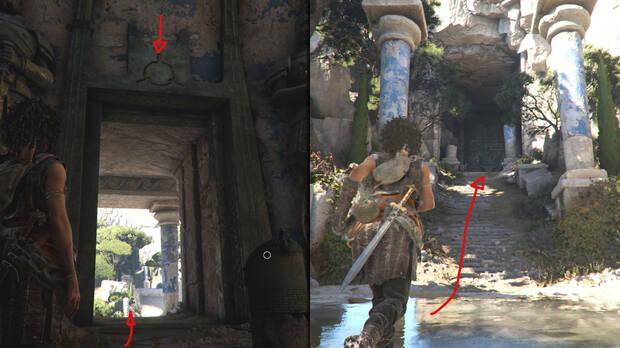 Resonance: A Plague Tale Legacy - Camino a seguir para encontrar el segundo s�mbolo de la segunda prueba