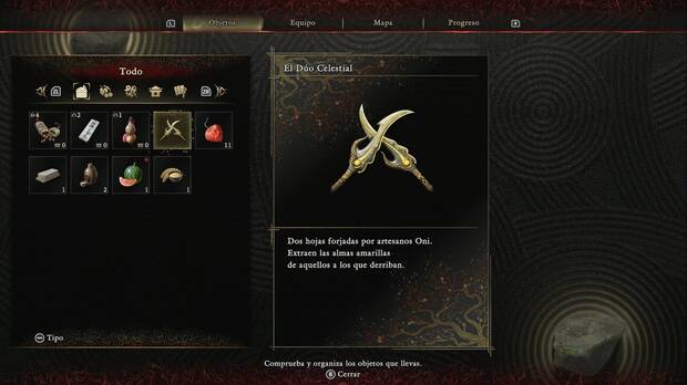 Onimusha: Way of the Sword - Armamento Oni, El D�o Celestial