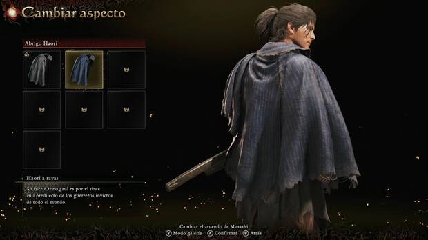 Onimusha: Way of the Sword - Abrigos Haori: Haori a rayas