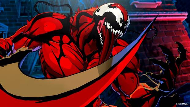 El equipo de Marvel Tokon: Fighting Souls nos responde por qué eligieron a Carnage en lugar de Venom