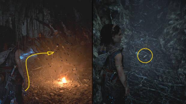 Resonance: A Plague Tale Legacy - Localización del artefacto Infierno de Dante, canto V en el capítulo 9