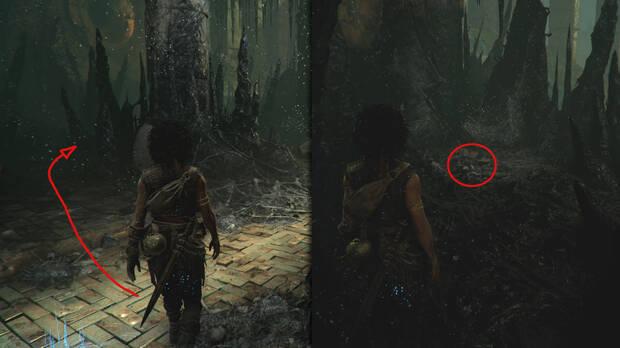 Resonance: A Plague Tale Legacy - Localización del artefacto Jeringa envenenada en el capítulo 13