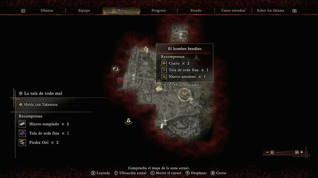 Onimusha: Way of the Sword - Misterios de Kioto, punto donde se activa El hombre bendito