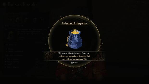Onimusha: Way of the Sword - Bolsa hozuki, Bolsa hozuki: Agresor