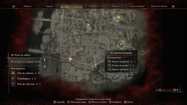 Onimusha: Way of the Sword - Encuentros del destino, ubicaci�n de la misi�n El esp�ritu bramante