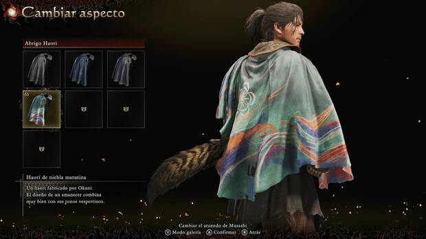 Onimusha: Way of the Sword -  Abrigos haori, Haori de niebla matutinta