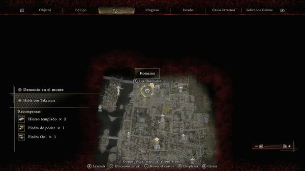 Onimusha: Way of the Sword - Komainu de Kioto, ubicaci�n de uno de los Komainu de la ciudad