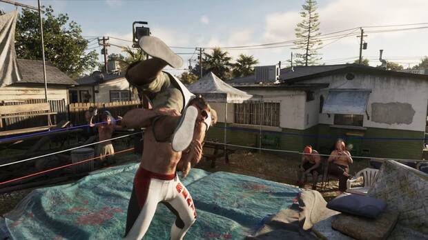 Tarea secundaria en Grand Theft Auto 6 de combates cuerpo a cuerpo