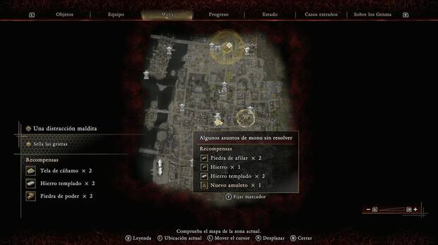Onimusha: Way of the Sword - Misterios de Kioto, ubicación de la misión Algunos asuntos de mono sin resolver