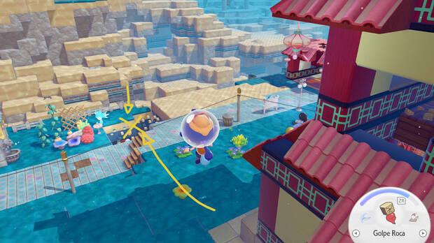 Pok�mon Pokopia DLC 1 Cuenca Coralina - C�mo llegar a la ubicaci�n de la recompensa del mapa del tesoro n� 2