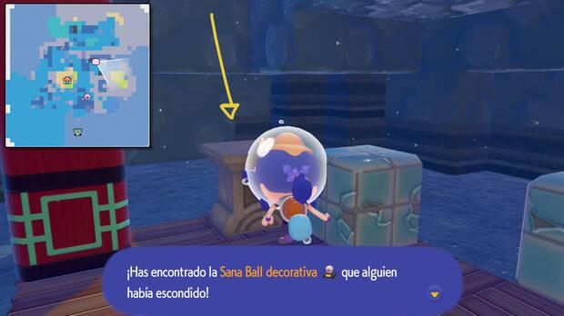 Pok�mon Pokopia DLC 1 Cuenca Coralina - Localizaci�n de la recompensa del mapa del tesoro n� 2