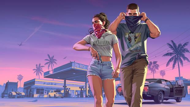 GTA 6 arte 2d anuncio Netflix
