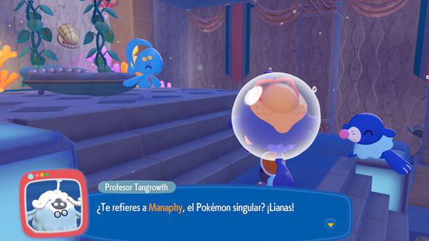 Pok�mon Pokopia - C�mo registrar en la Pok�dex a Manaphy