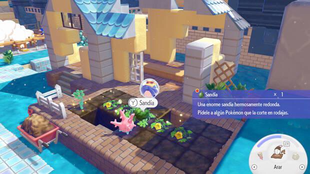 Pokémon Pokopia - Cómo y dónde conseguir sandías