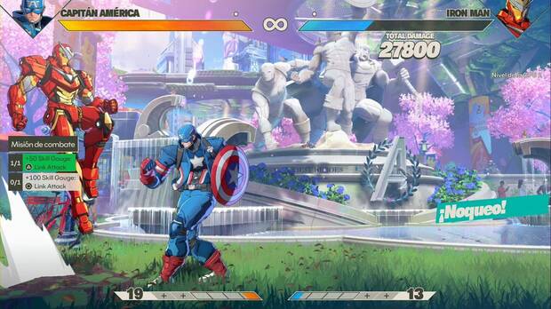 Marvel Tokon Fighting Souls - Modo Historia, misiones de combate de una de las peleas del modo Episodios