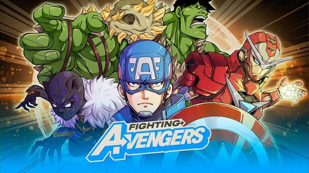 Marvel Tokon Fighting Souls - Modo Historia, pantalla de carga de Fighting Avengers
