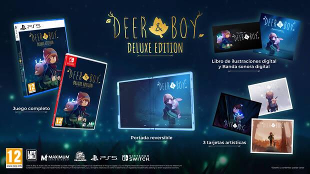 Deer & Boy Deluxe Edition para PS5 y Switch por Meridiem Games