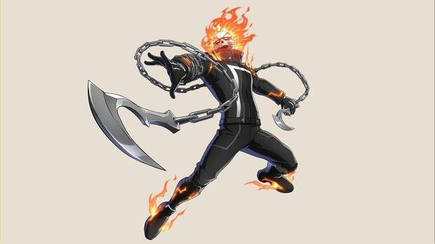 Marvel Tokon Fighting Spirits - Personajes, artwork de la galer�a de Ghost Rider