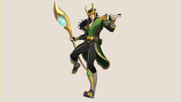 Marvel Tokon Fighting Spirits - Personajes, artwork de la galer�a de Loki
