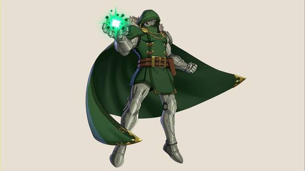 Marvel Tokon Fighting Spirits - Personajes, artwork de la galer�a de Doctor Muerte