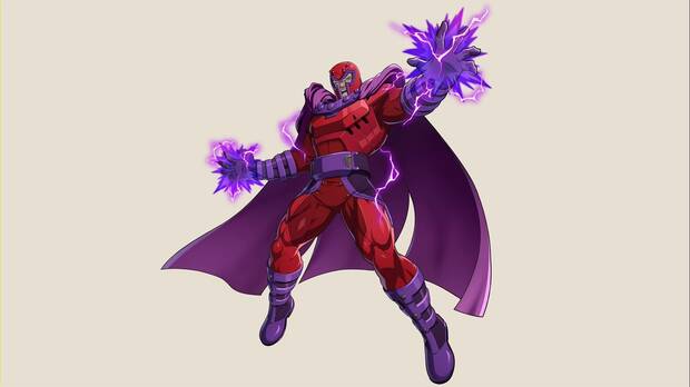 Marvel Tokon Fighting Spirits - Personajes, artwork de la galer�a de Magneto