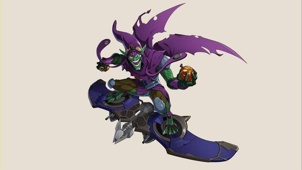 Marvel Tokon Fighting Spirits - Personajes, artwork de la galer�a de Duende Verde