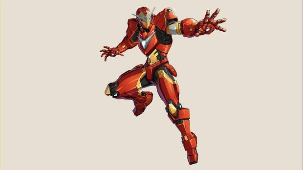 Marvel Tokon Fighting Spirits - Personajes, artwork de la galer�a de Iron Man