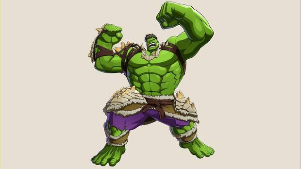 Marvel Tokon Fighting Spirits - Personajes, artwork de la galer�a de Hulk