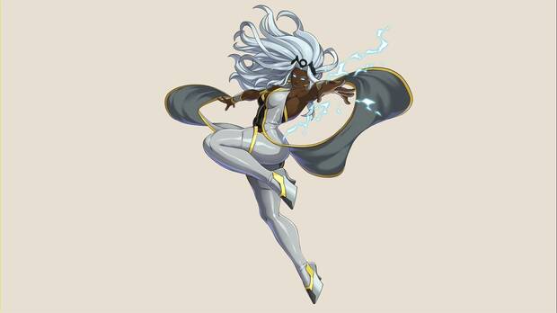 Marvel Tokon Fighting Spirits - Personajes, artwork de la galer�a de Tormenta