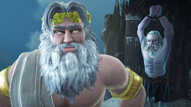 La narración del juego tiene lugar a través de una divertida conversación que tienen Zeus y Prometeo.