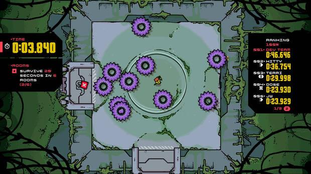 Morir a manos de todos los tipos de discos que existen es uno de los objetivos del juego.