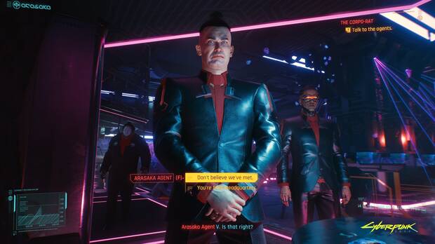 Captura de Cyberpunk 2077.