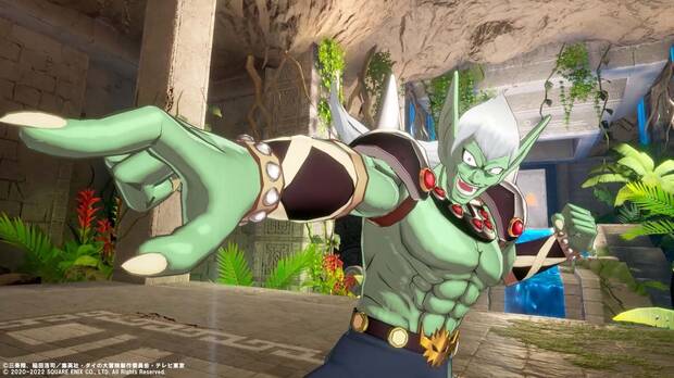 Captura de gameplay de Infinity Strash Dragon Quest: The Adventure of Dai