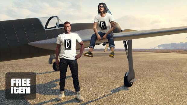 Camiseta Buckingham en GTA Online