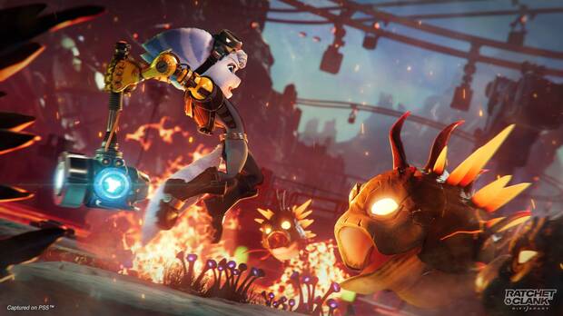 Captura de Ratchet and Clank: Una dimensin aparte.