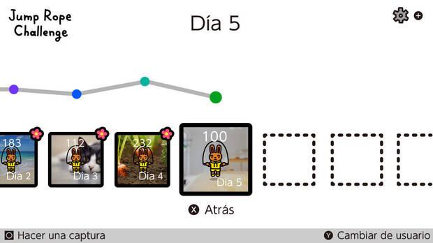 Jump Rope Challenge, el juego gratis para Switch de saltar a la comba, no se eliminar Imagen 2