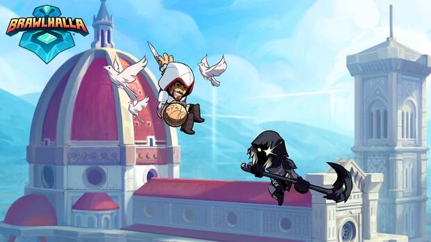 Brawlhalla aade gratis a Ezio y Eivor de la saga Assasson's Creed