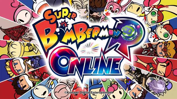 Logo de Super Bomberman R Online.