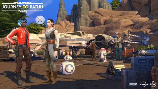 Los Sims 4 viajarn al mundo de Star Wars en su nueva expansin 'Viaje a Batuu' Imagen 2