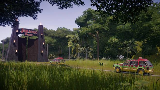 El mejor contenido descargable del juego es el que nos invita a regresar a Nublar, a la isla original de 1993, reconstruyéndola desde cero.