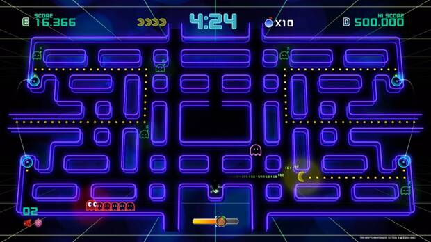 Comer puntos amarillos mientras esquivamos fantasmas. Una mec�nica de juego tan simple como entretenida.