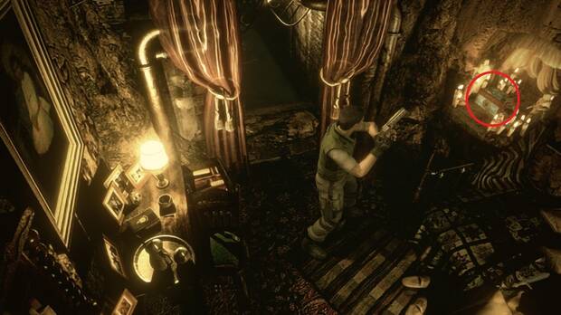 Segunda parte del Patio con Chris en Resident Evil HD Remaster