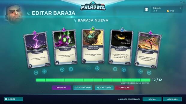 Paladins ofrece varios elementos de personalizaci�n jugable para cada campe�n.