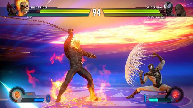 El Hyper Combo de Ghost Rider tiene un gran alcance y puede sorprender a jugadores en pleno salto.