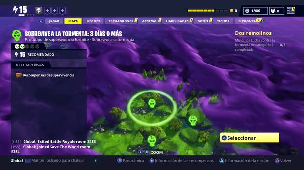 Fortnite - Modos de juego